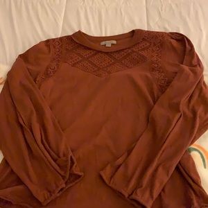 Free people mesh top